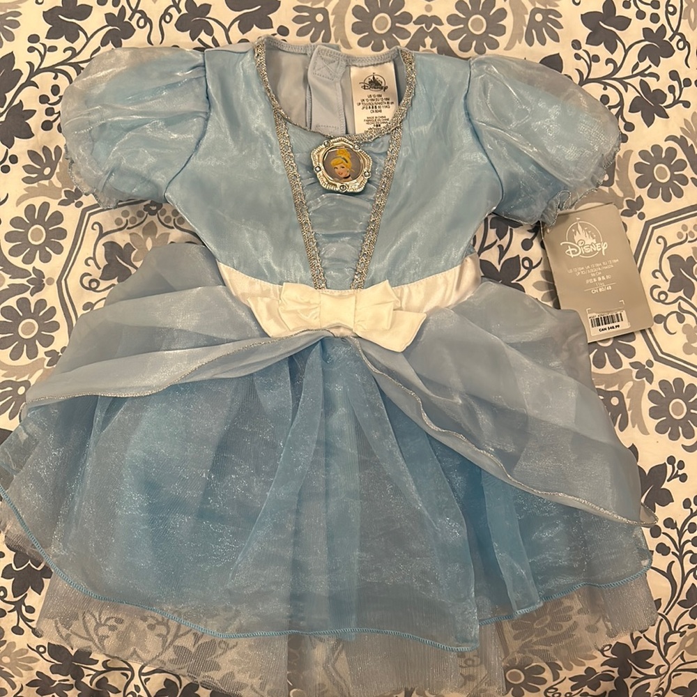 Disney Cinderella Costume- 12-18mons NWT